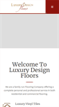 Mobile Screenshot of luxurydesignfloors.ie